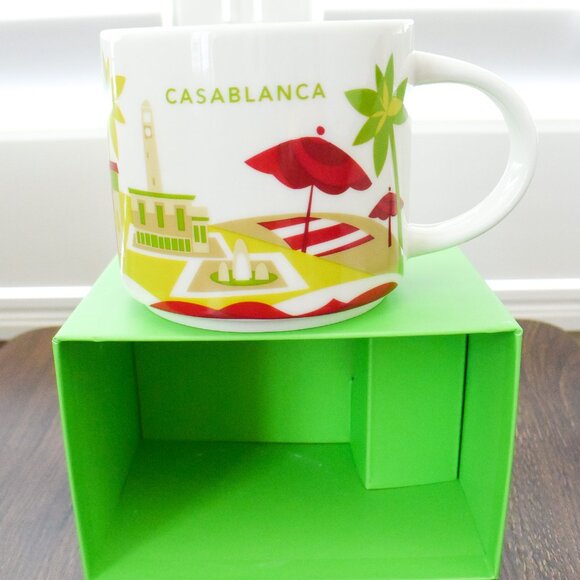 💚 *CASABLANCA* Morocco - Starbucks You are Here Collection - HTF! - NEW! - Picture 1 of 10